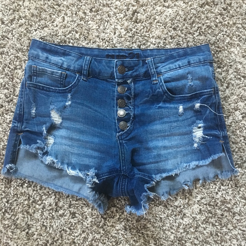 Womens Jean Shorts Size 5/6